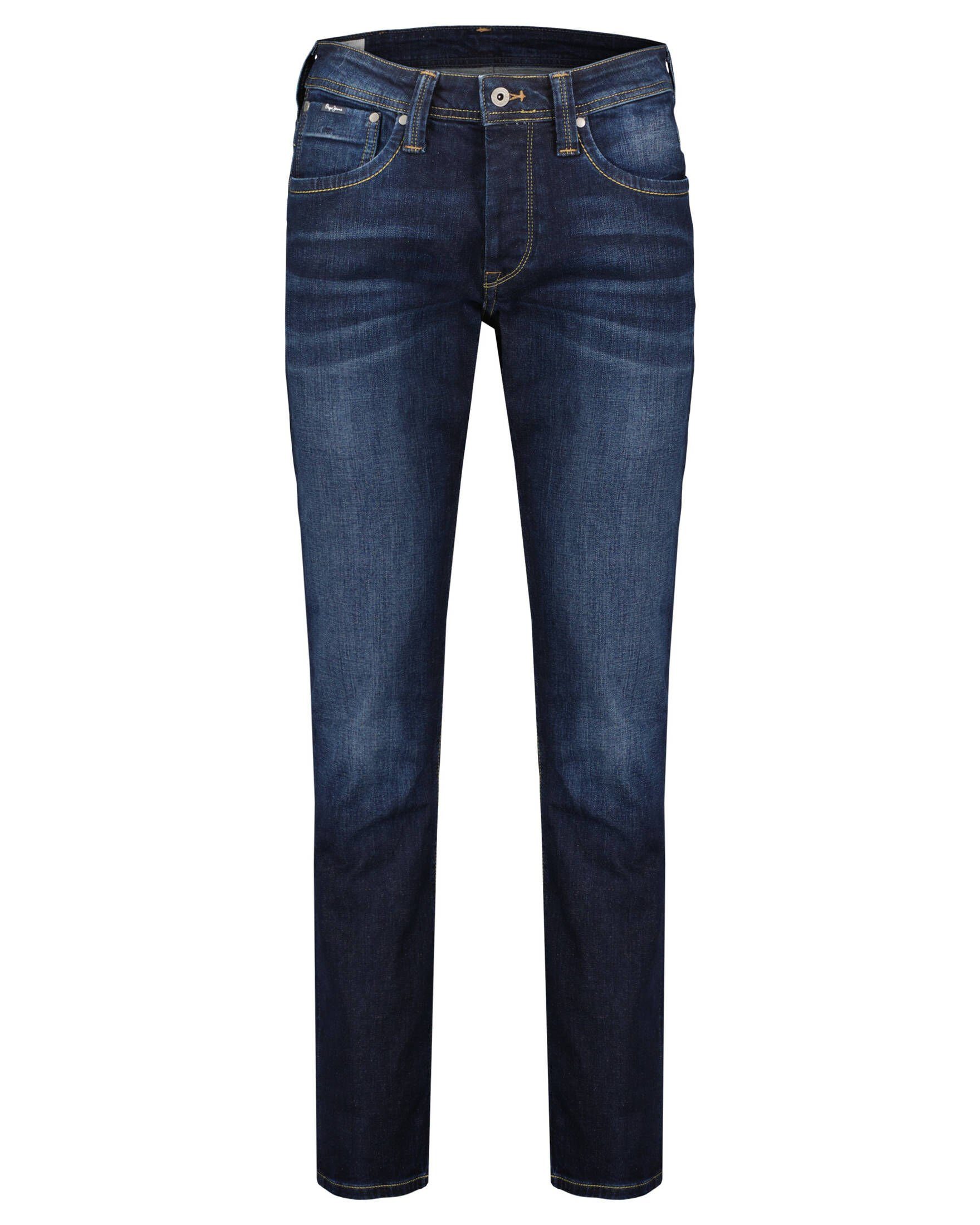 Pepe Jeans Herren Jeans CASH - Regular Fit - Blau - Dark Blue Denim günstig online kaufen