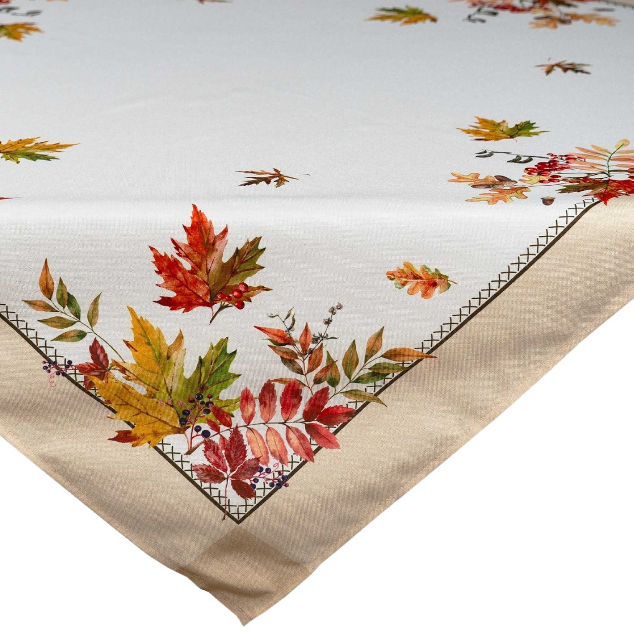 matches21 HOME & HOBBY Tischdecke Tischdecke Herbst 110 x 110 cm mit bunter günstig online kaufen