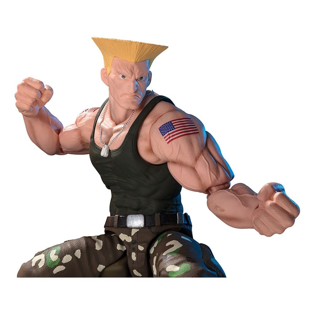 Bandai Tamashii Nations Actionfigur Street Fighter S.H. Figuarts Guile -Outfit 2- 16cm