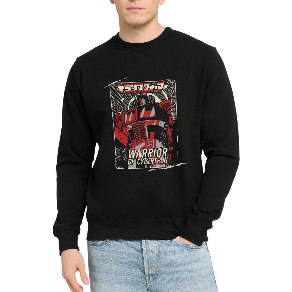 Spreadshirt Sweatshirt Transformers G1 Optimus Cybertron Warrior Unisex Pullover (1-tlg)