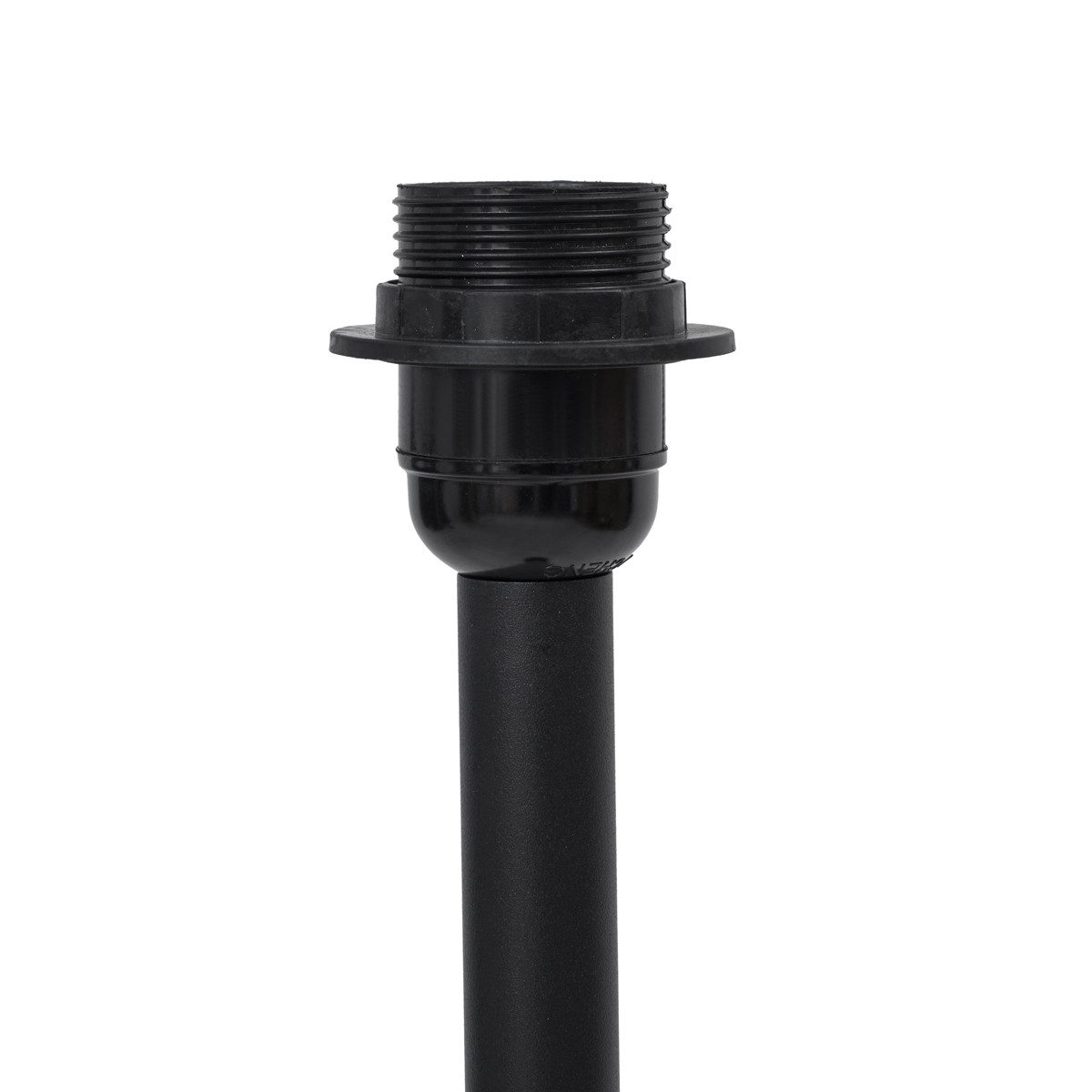 Qazqa Außen-Stehlampe Virginia, ohne Leuchtmittel, E27, Schwarz, Modern, Ku günstig online kaufen