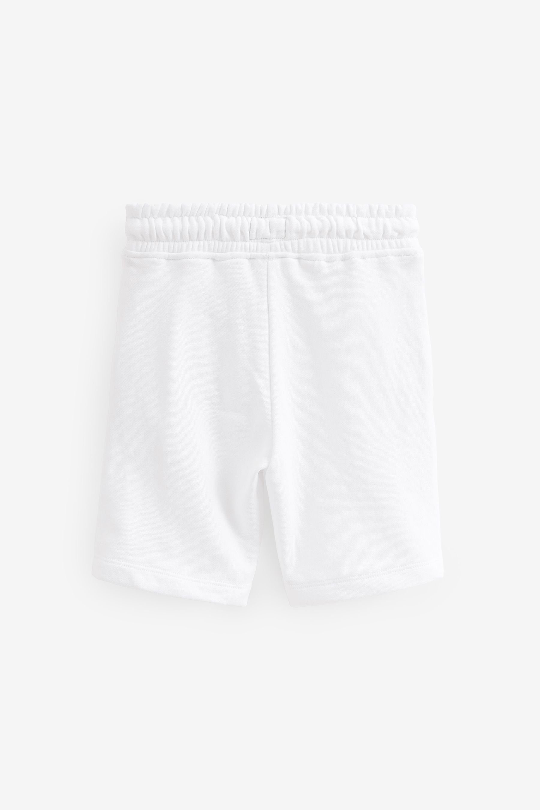 Next Sweatshorts Jersey-Shorts (1-tlg) White