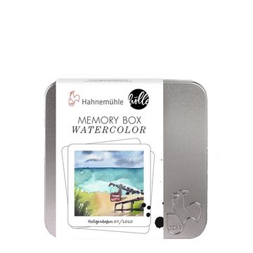 Aquarellblock Memory Box Watercolor, vegan, säurefrei, lichtecht und höchst alterungsbeständig