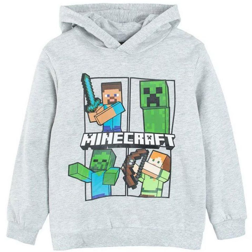 Minecraft Hoodie MINECRAFT Kinder Sweatshirt Pullover Pulli Sweater Jungen