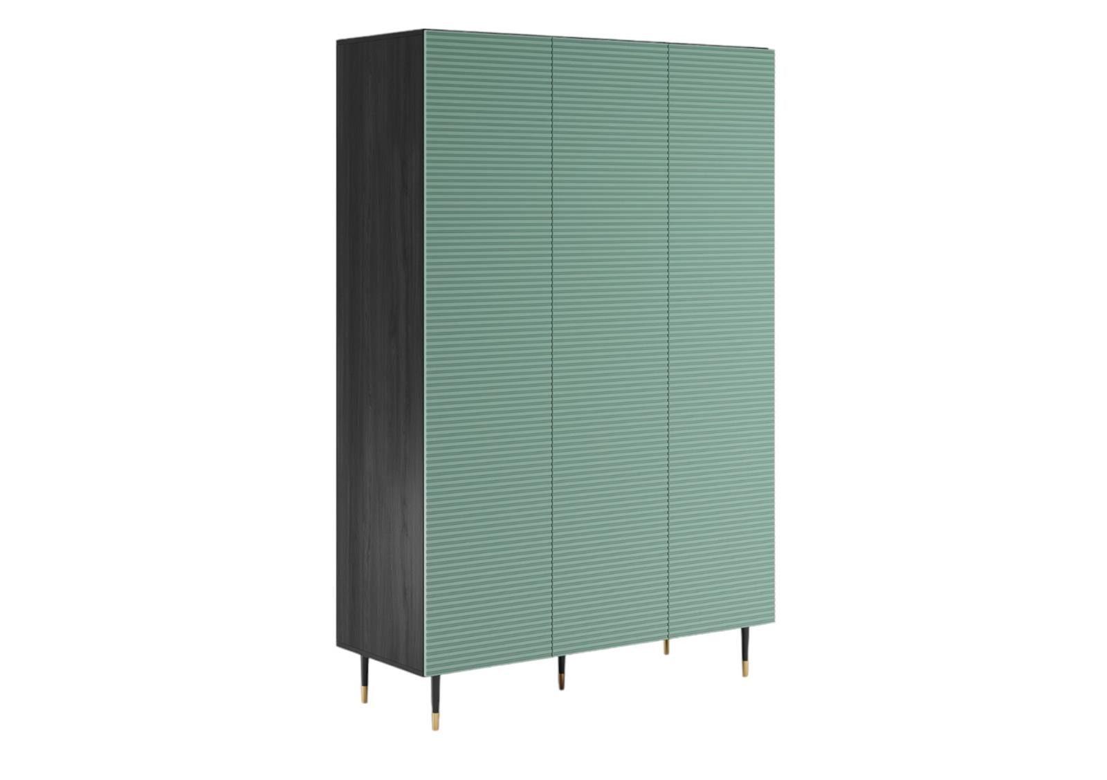 Compleo Kleiderschrank großer dreitüriger Schrank, Elegant design, DESIGNO Breite: 135 cm