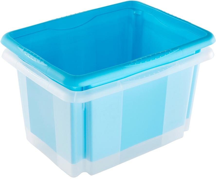 keeeper Organizer emil (Set, hochwertiger Aufbewahrungsbox, St), L, 3 transparent Kunststoff Deckel, mit 15