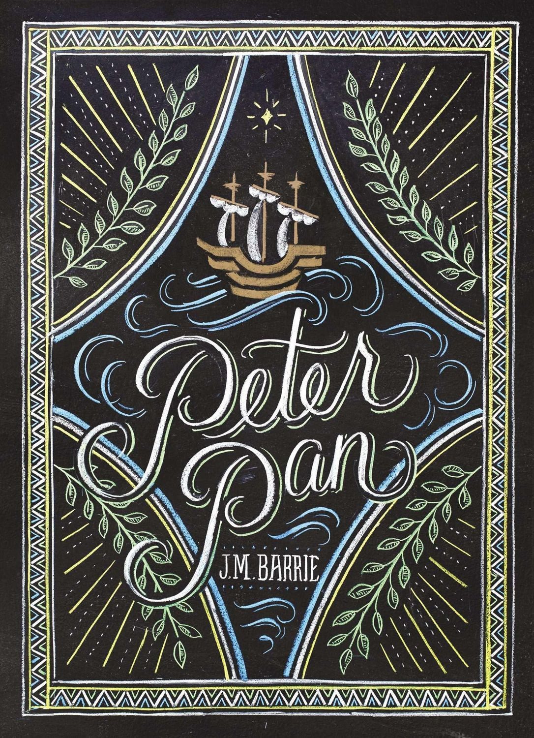 Peter Pan / James M. Barrie, Rough Cut (rauer Buchschnitt)