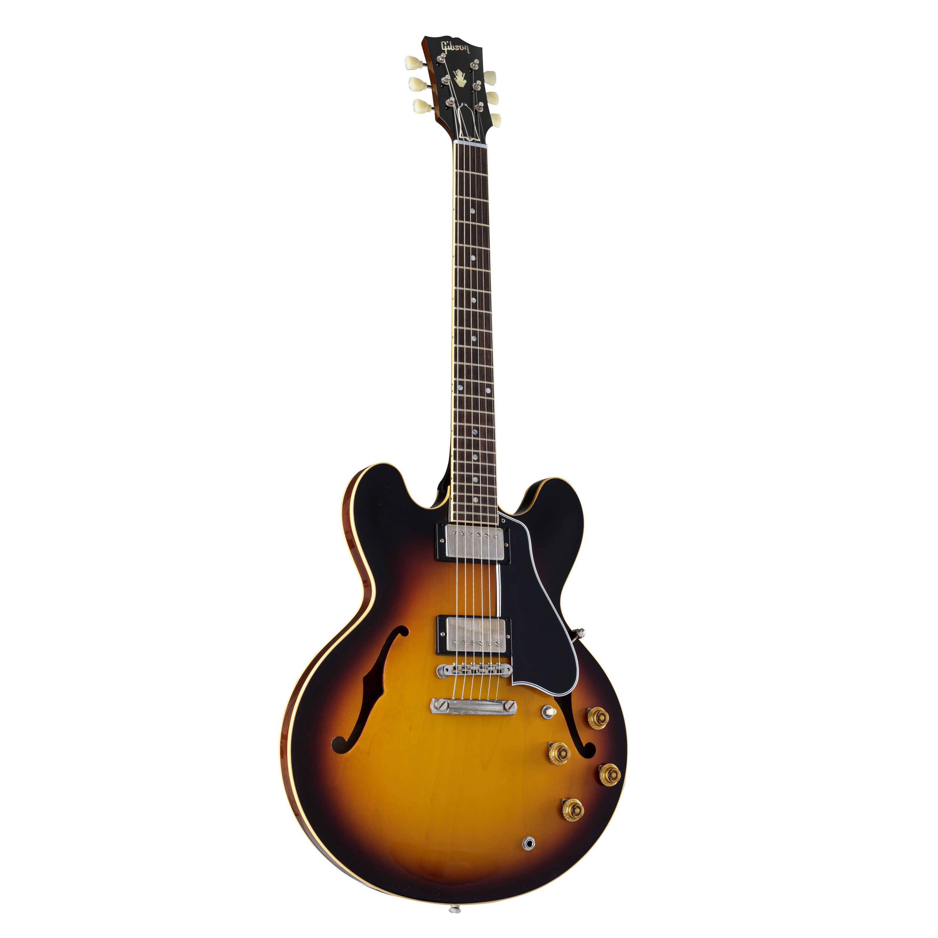 Gibson Halbakustik-Gitarre, 1959 ES-335 Reissue VOS VB Vintage Burst #A930309 - Halbakustik Cust