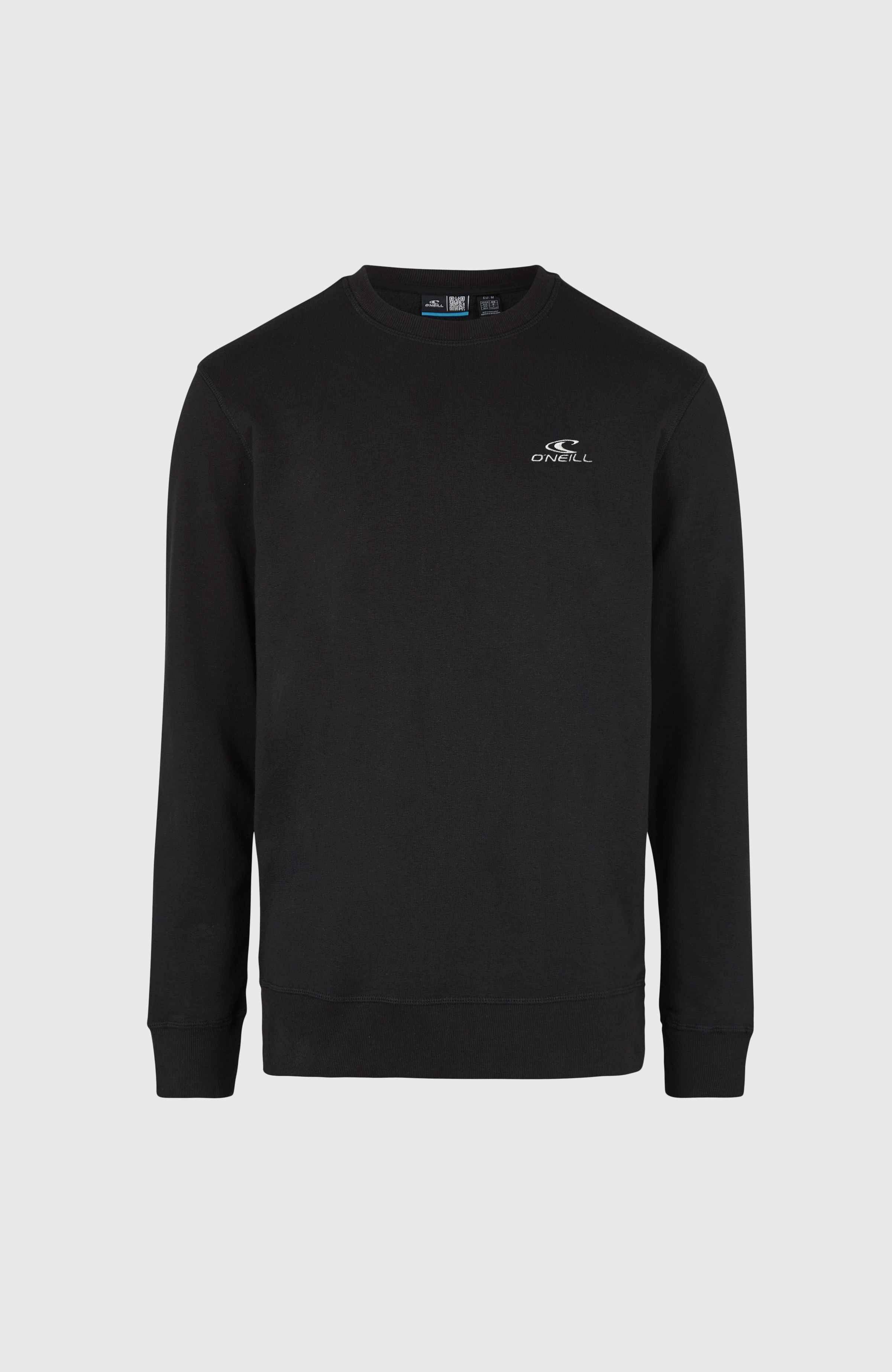 O'Neill Sweatshirt Small Logo Crew Sweatshirt halb gebürstetes Baumwollmischgewebe, atmungsaktives Material