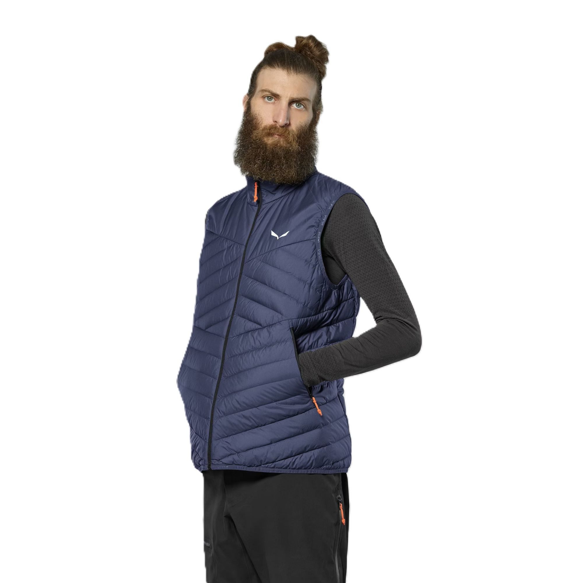 Salewa Daunenweste Brenta RDS Down Vest (leicht, warm, komprimierbar) denimblau Herren