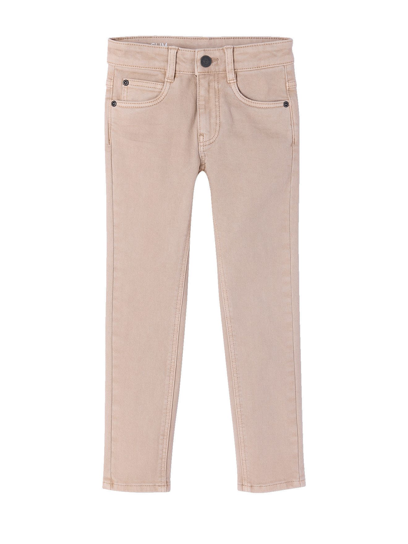 vertbaudet Cargohose Jungen Slim-Fit-Hose, Hüftweite SLIM Bundweite verstellbar, SLIM