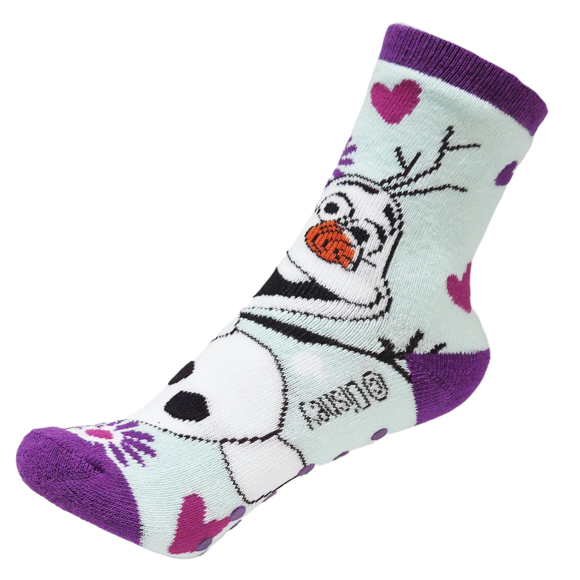 Disney ABS-Socken Disney Die Eiskönigin Elsa Olaf Mädchen Kinder ABS Socken im 2er Pack (2-Paar) Gr. 23 bis 34 – Bild 5 von 5
