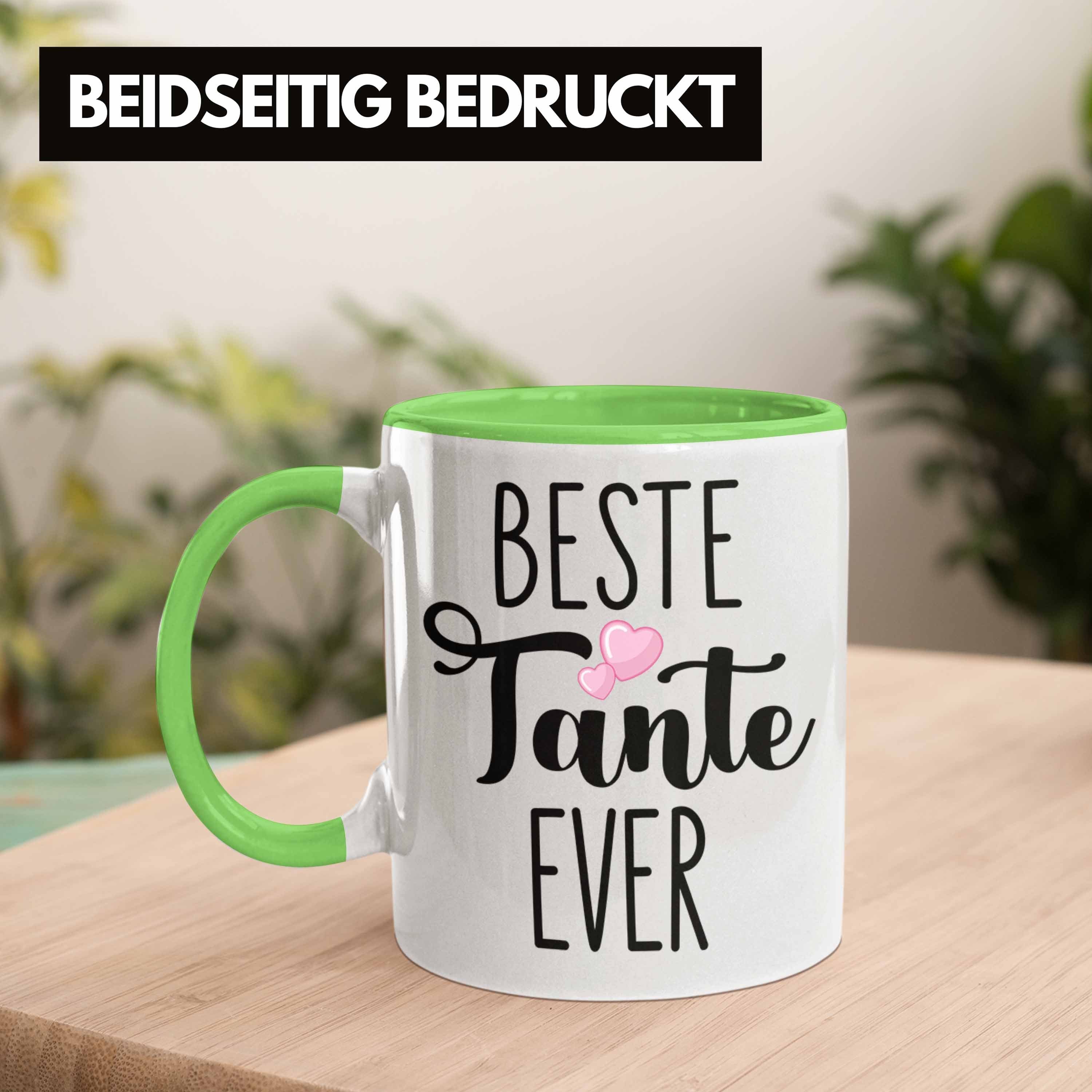 Lustig Grün - Trendation Tante Nichte Tasse Geschenkideen von Trendation Beste Geburtstag Geschenk Weihnachten Tasse Ever