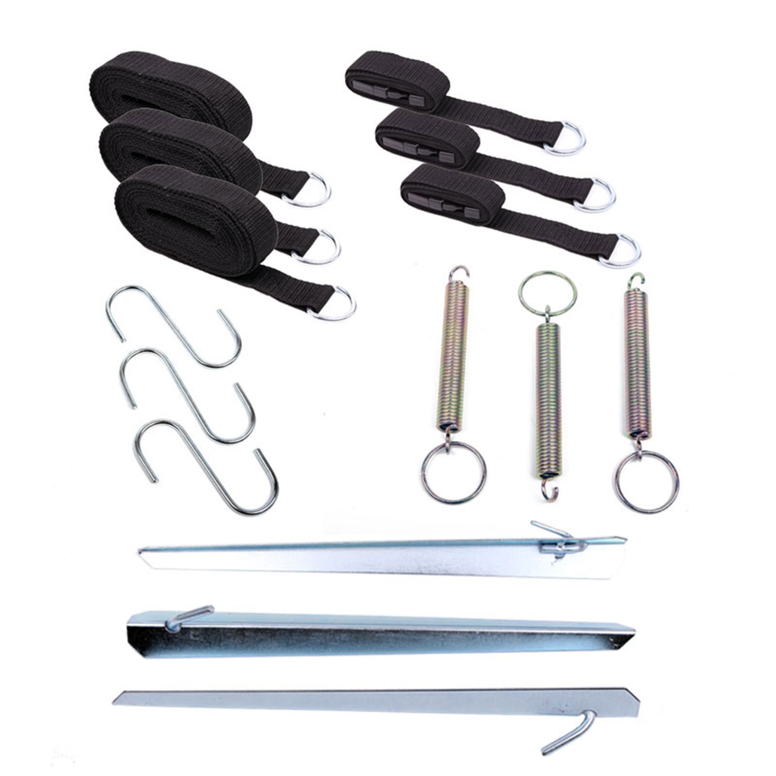 Wamovo Zelthering Sturmleinen Sturmband Set 15 tlg. Nylongurt 500 cm Für Ze günstig online kaufen