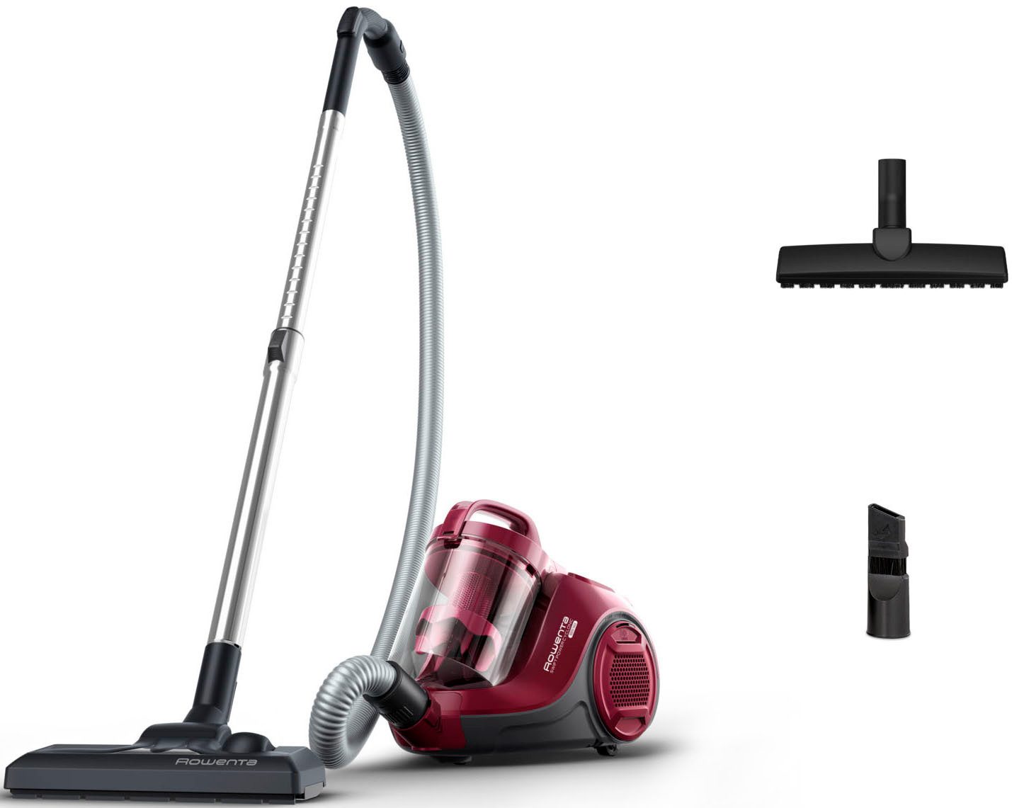 Rowenta Bodenstaubsauger Swift Power Cyclonic, ohne Beutel, hohe Saugleistung auf Hartböden, 750 W, beutellos, kompakte Größe, starke Leistung dank Effitech-Motor, einfache Leerung