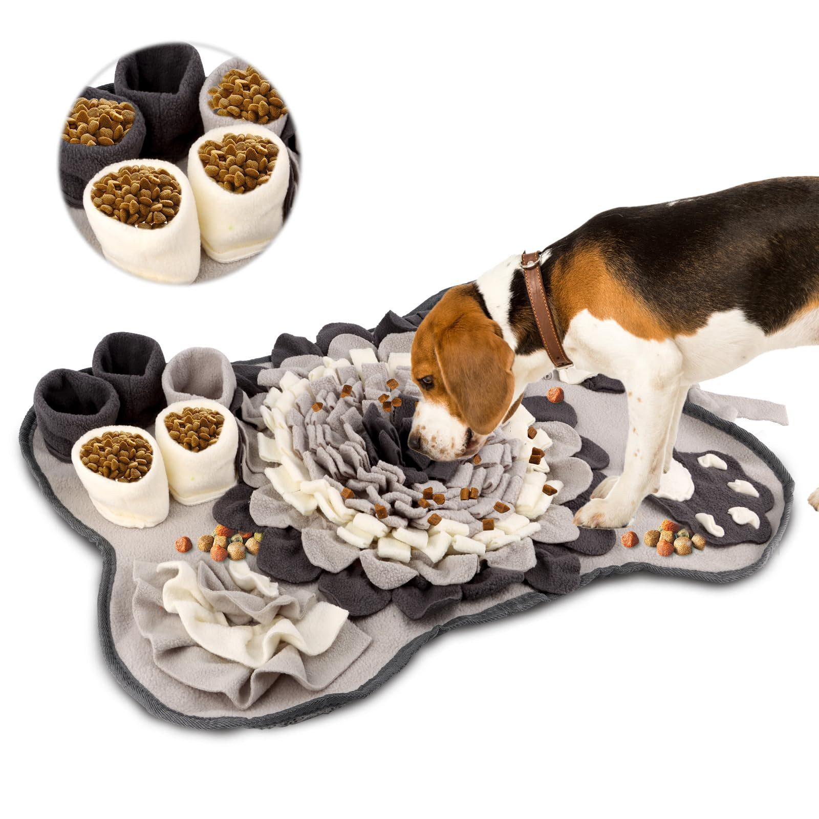 Coonoor Schnüffelteppich Hunde Schnüffelteppich Waschbar Trainingsmatte Fut günstig online kaufen