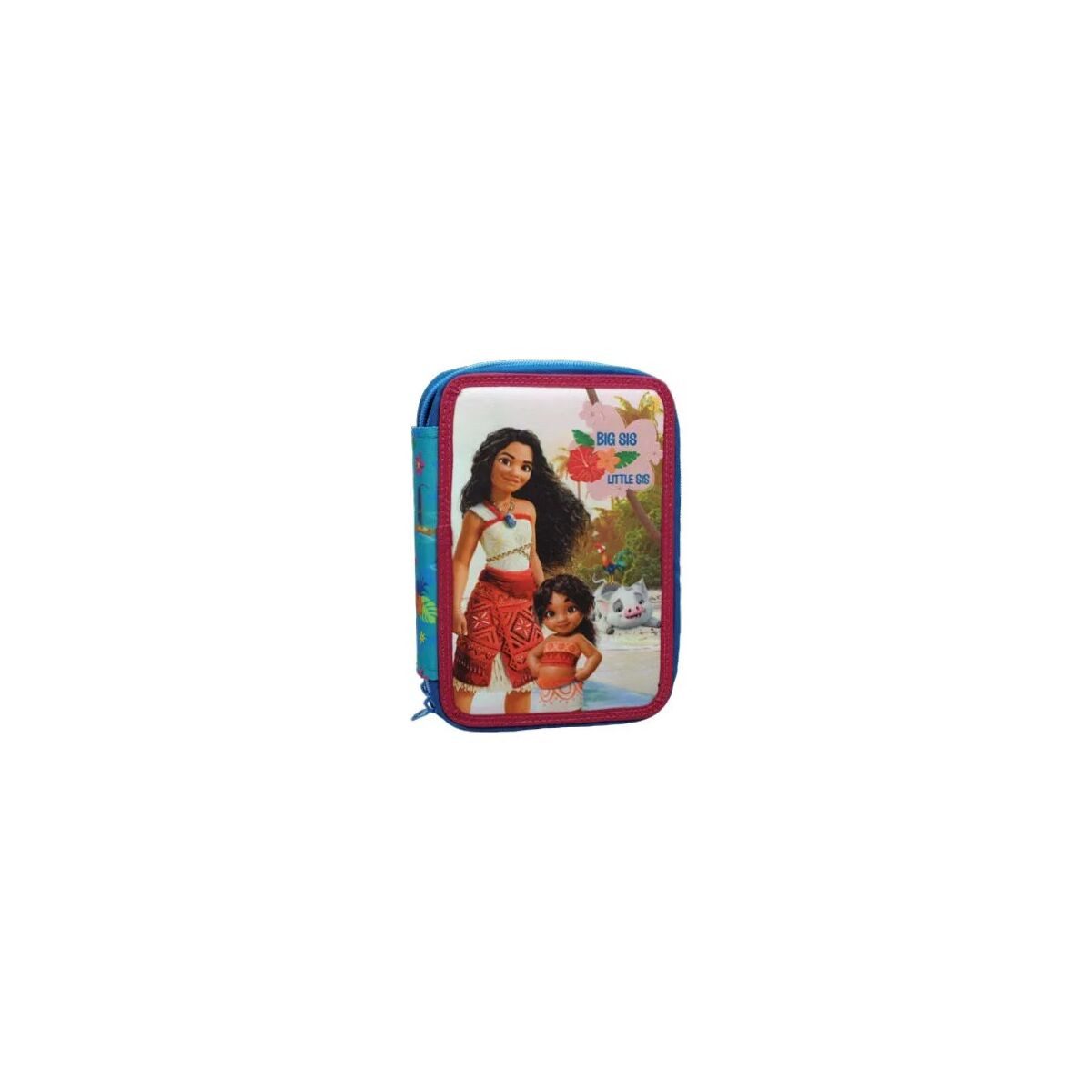 Disney Federmäppchen Disney Vaiana Big Sis gefülltes zweistöckiges Federmäppchen