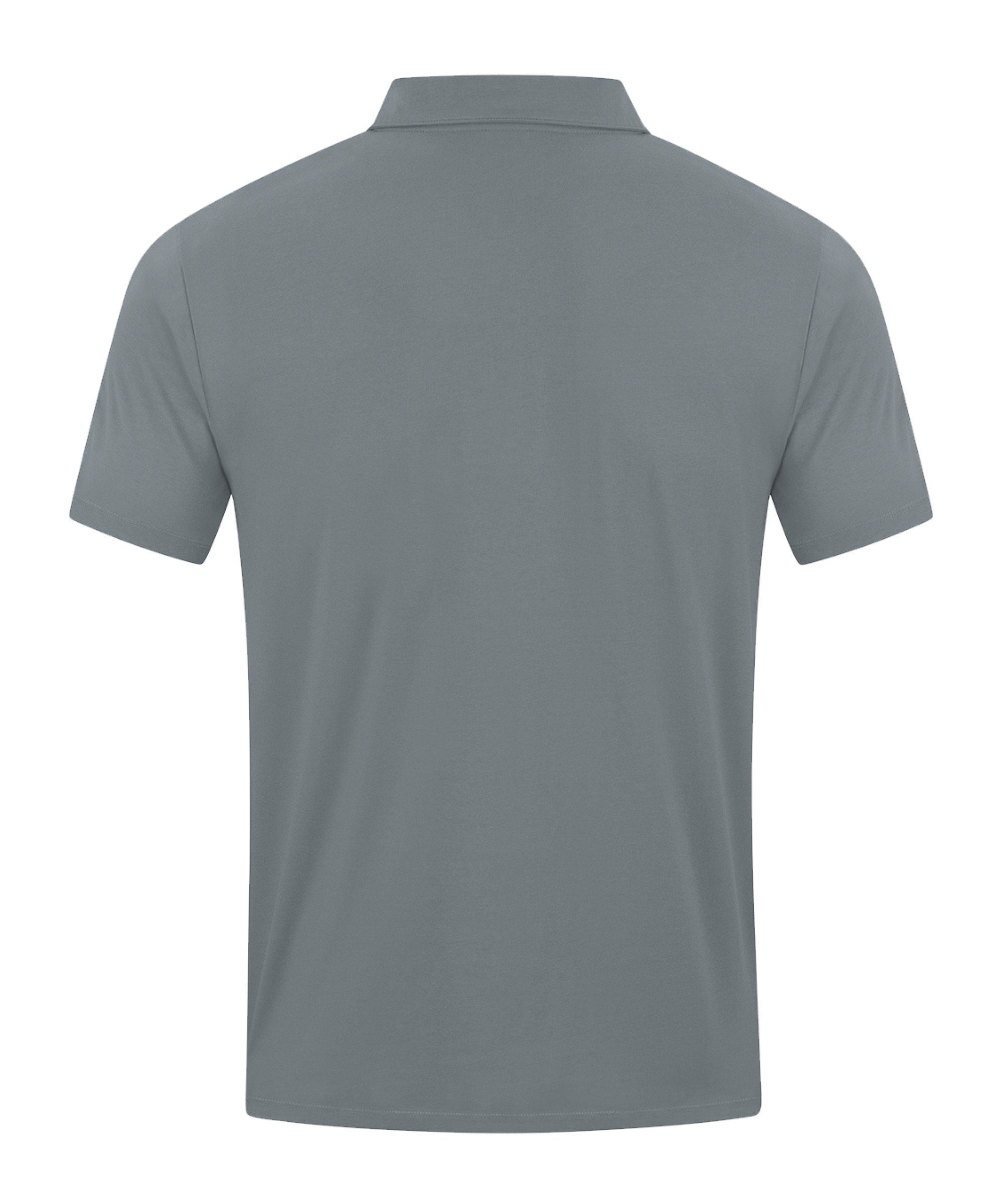 default T-Shirt Power Poloshirt grauweiss Jako