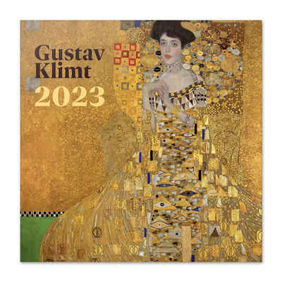 empireposter Wandkalender »Gustav Klimt - Kalender 2023 - 16 Monate ab Sept. 22 - Größe 30x30 cm«