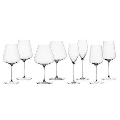 SPIEGELAU Glas Definition Wein- und Champagnergläser 8er Set, Glas
