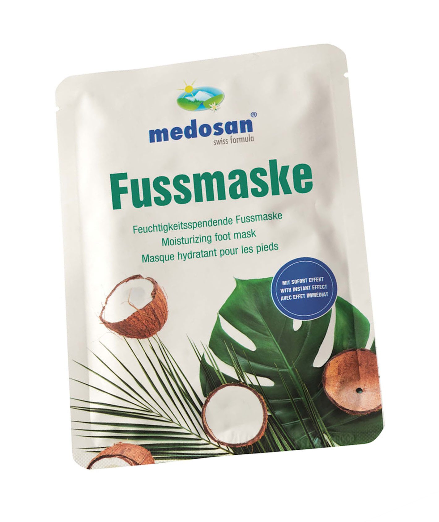 Medosan Fußmaske für intensive Feuchtigkeit