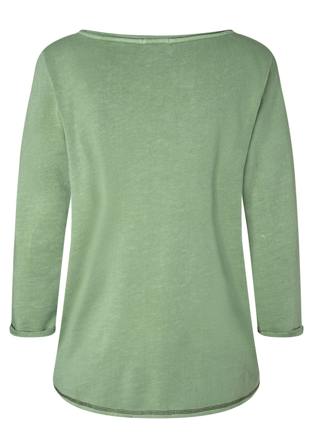 TIMEZONE Strickpullover 3/4 SLEEVE aus Baumwolle