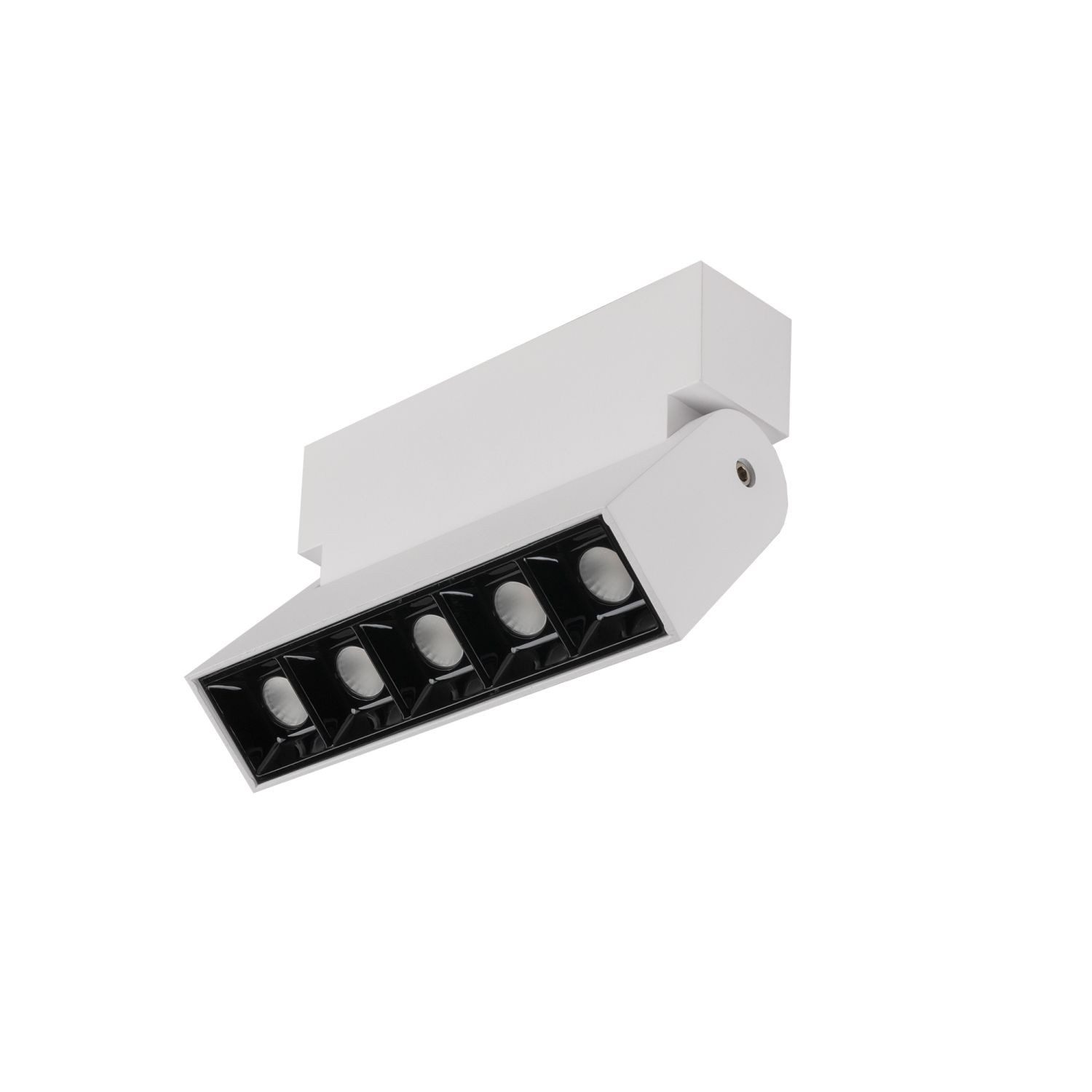 Licht-Erlebnisse Wandstrahler LAREGO, LED fest integriert, Neutralweiß, Aluminium LED verstellbar Weiß Schwarz länglich neutralweiß 4000 K