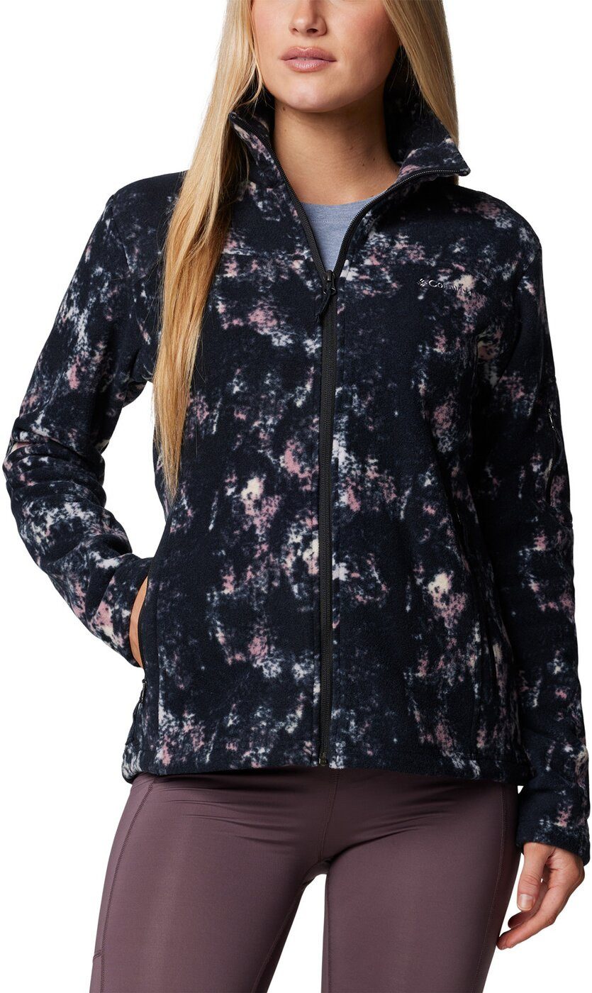 Columbia Rollkragenpullover Fast Trek Printed Jkt SNOWDRIFT TIMBERWILD