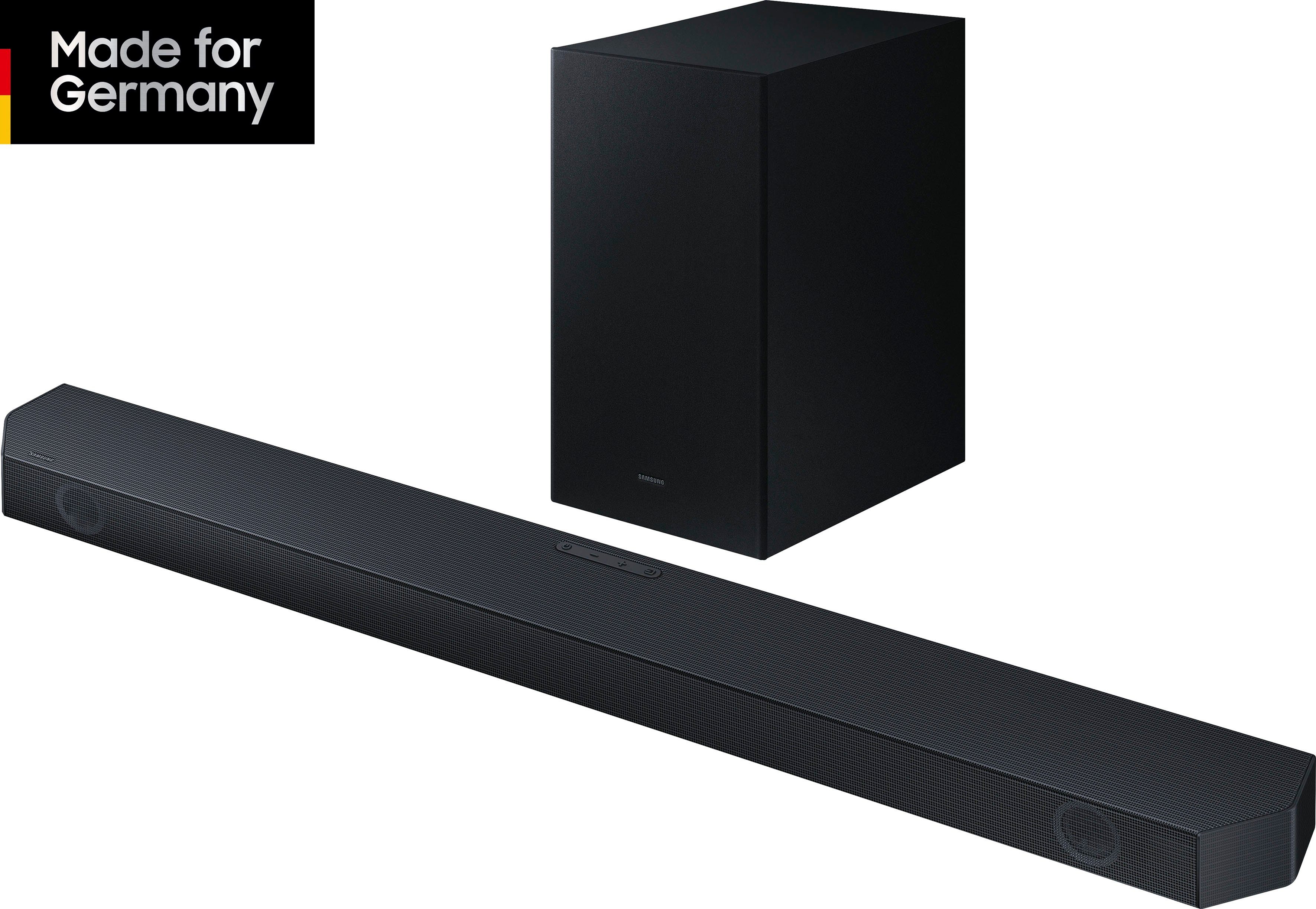 System,Dolby Atmos HW-Q64GC Samsung Sound DTS:X,Adaptive Lite) (340 Soundbar & Sound W, 3.1-Kanal