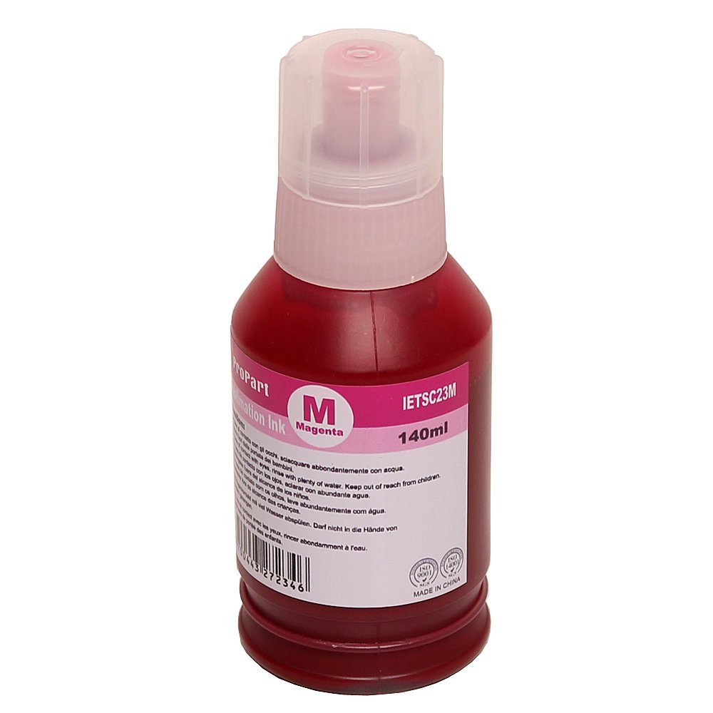 ABC Tonerkartusche, Kompatible Nachfüllflasche Tinte für Epson SC23M T49N3 Magenta