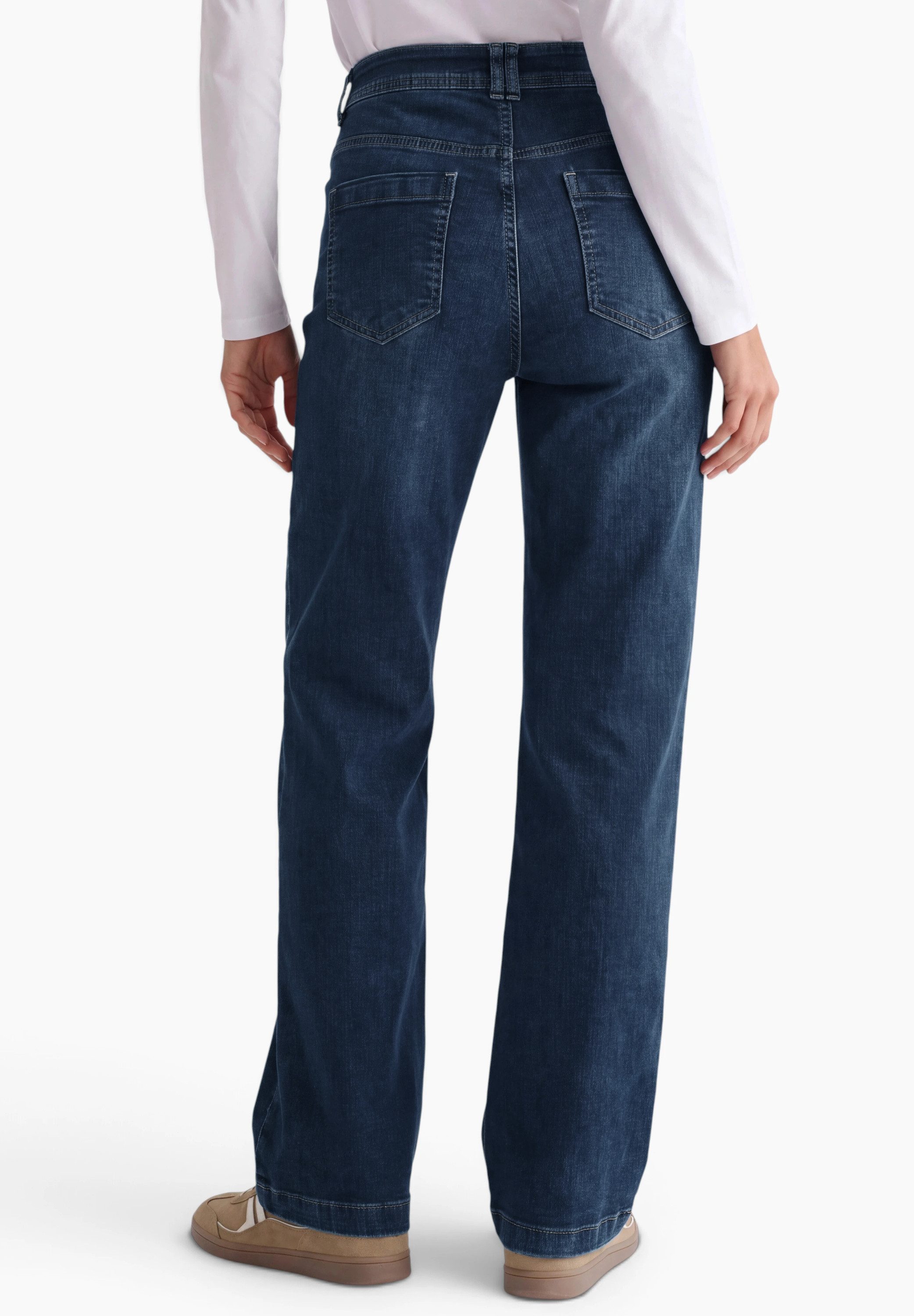 CECIL Loose-fit-Jeans mit Wide Legs