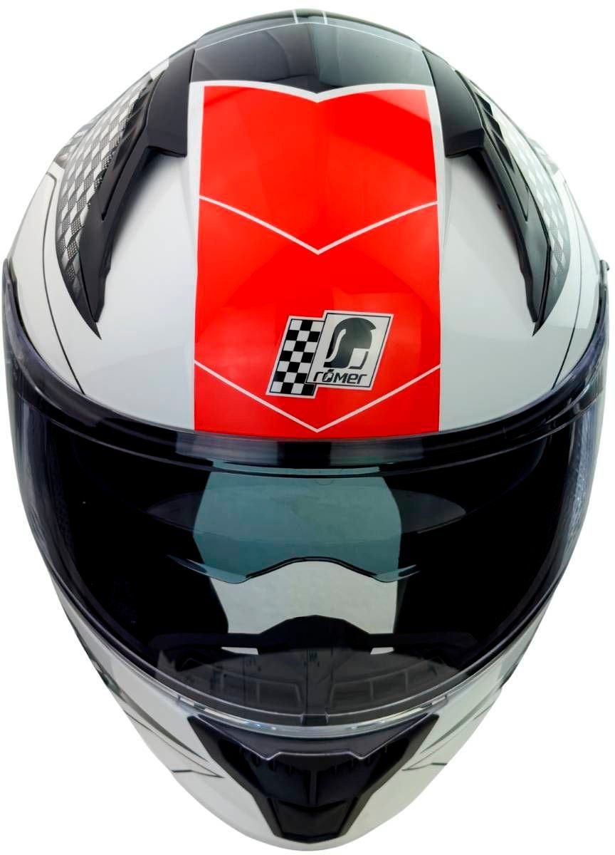 RÖMER HELME Motorradhelm Integralhelm Eifel, mit integriertem Sonnenvisier