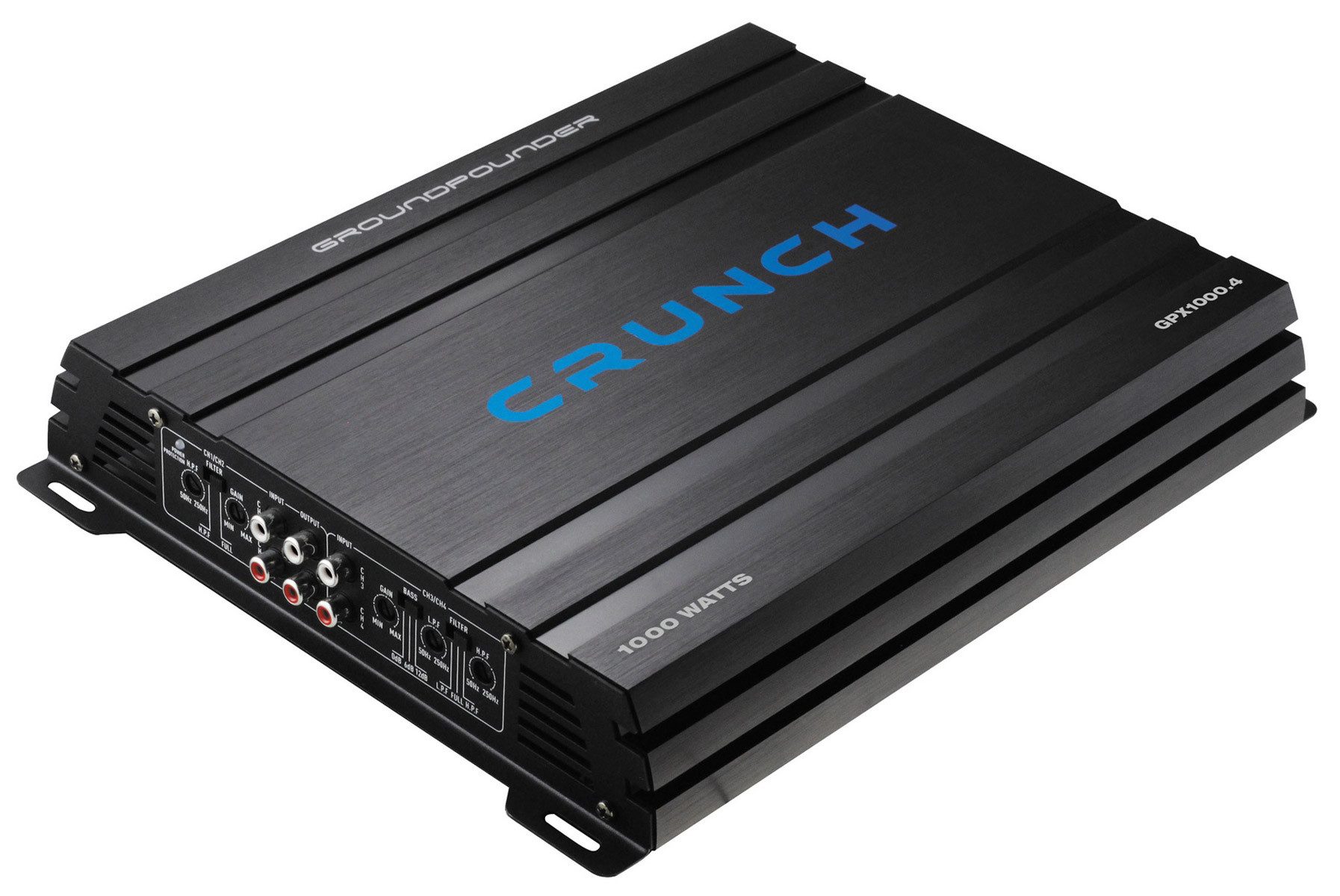 Crunch GPX1200.4, Class A/B Analog 4-Kanal Verstärker Endverstärker (Anzahl Kanäle: 4)