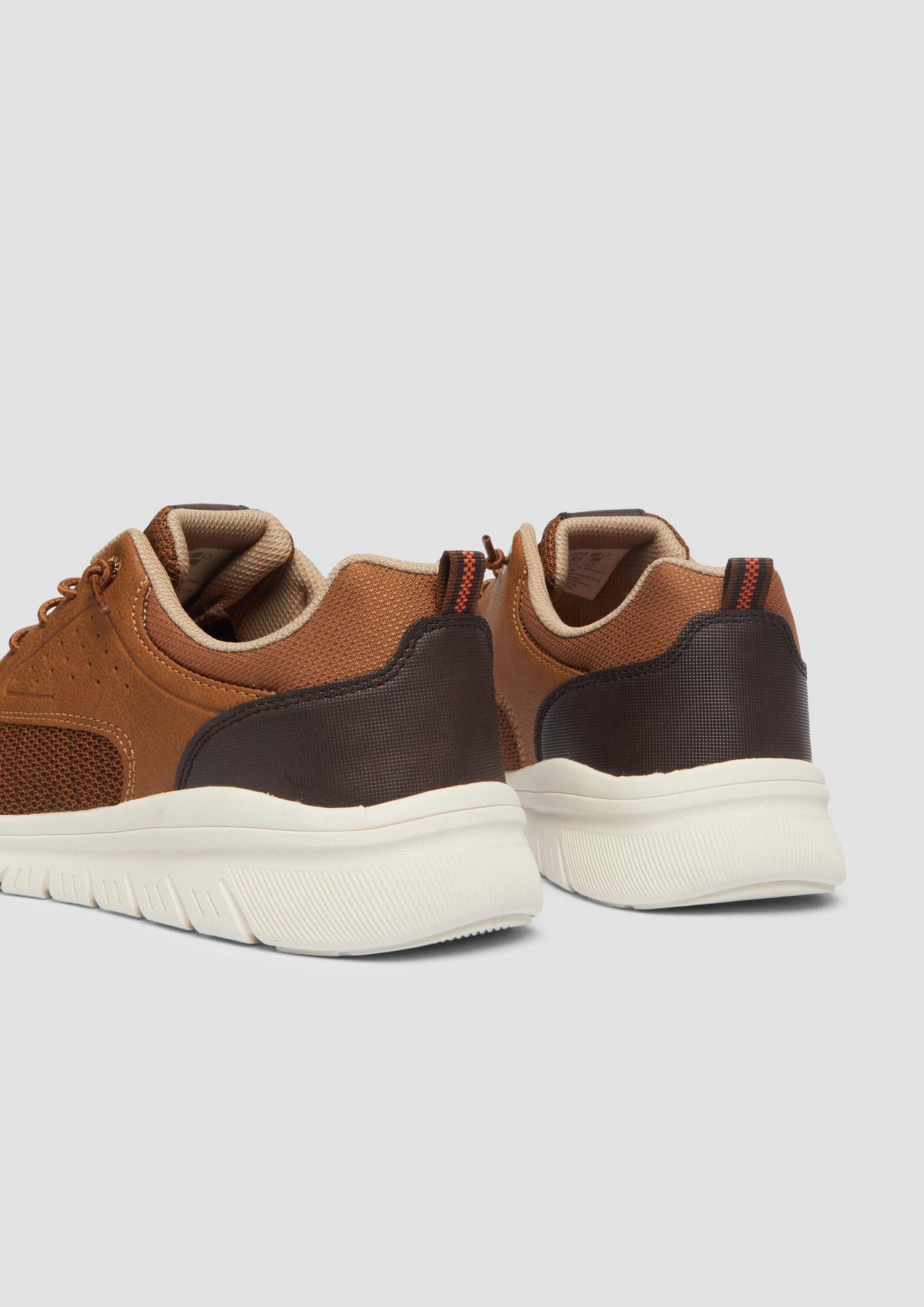 s.Oliver Sneakers Sneaker Sneaker in Leder-Optik