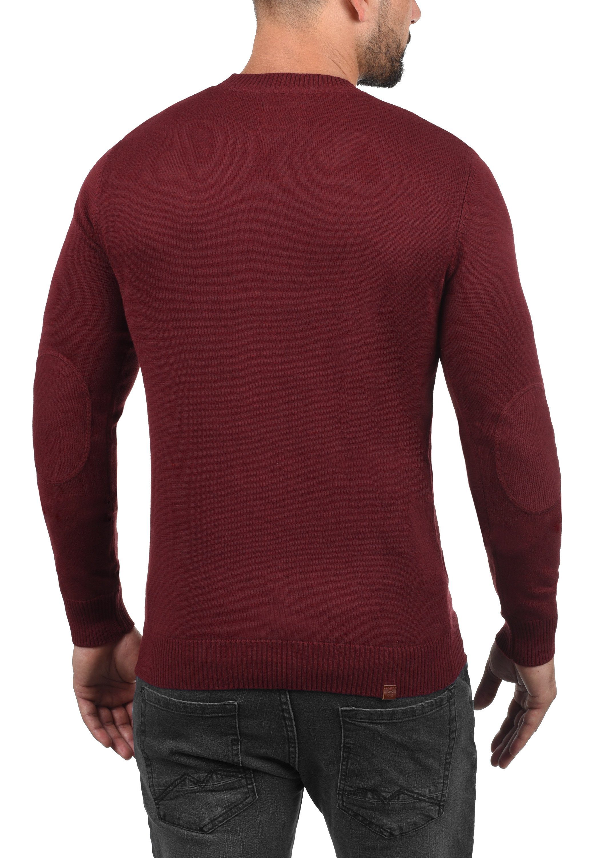 Blend Strickpullover BHLars Strickpullover mit aufgestickten Ellenbogenpatches