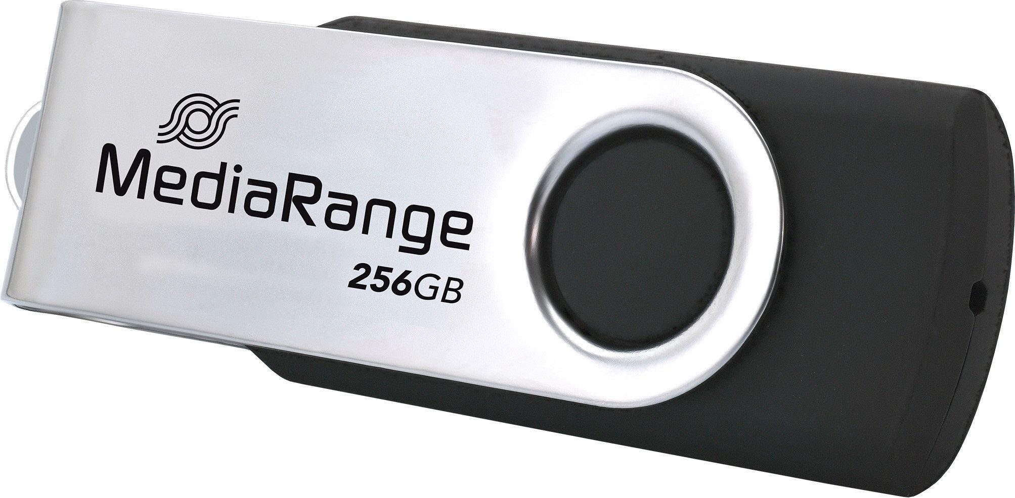 Mediarange USB Stick 256GB Speicherstick silber Typ C USB 3.2 Gen 1 USB-Stick