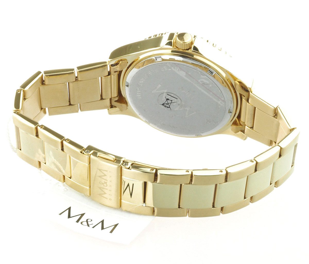 M&M Germany Quarzuhr Herren Uhr M11846-243