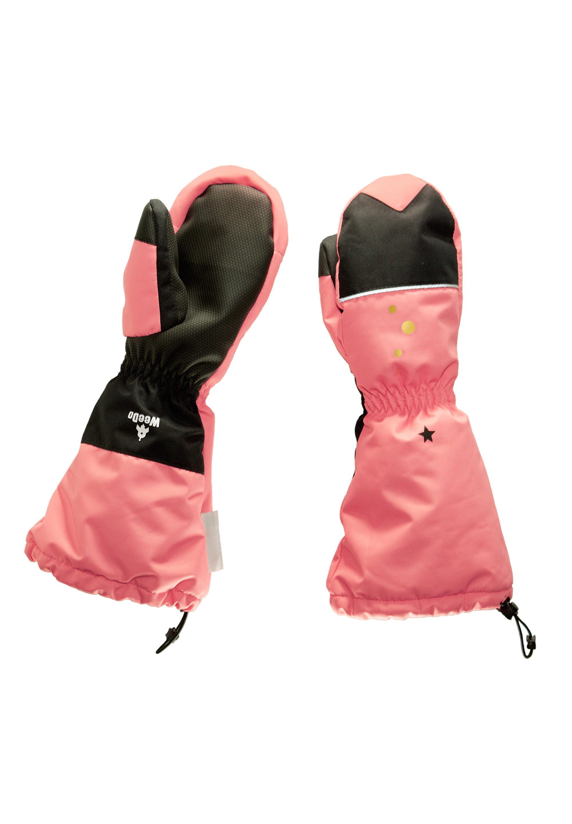 WeeDo Fäustlinge UNIDO Einhorn lange Manschetten, passend zu WeeDo Schneeanzug