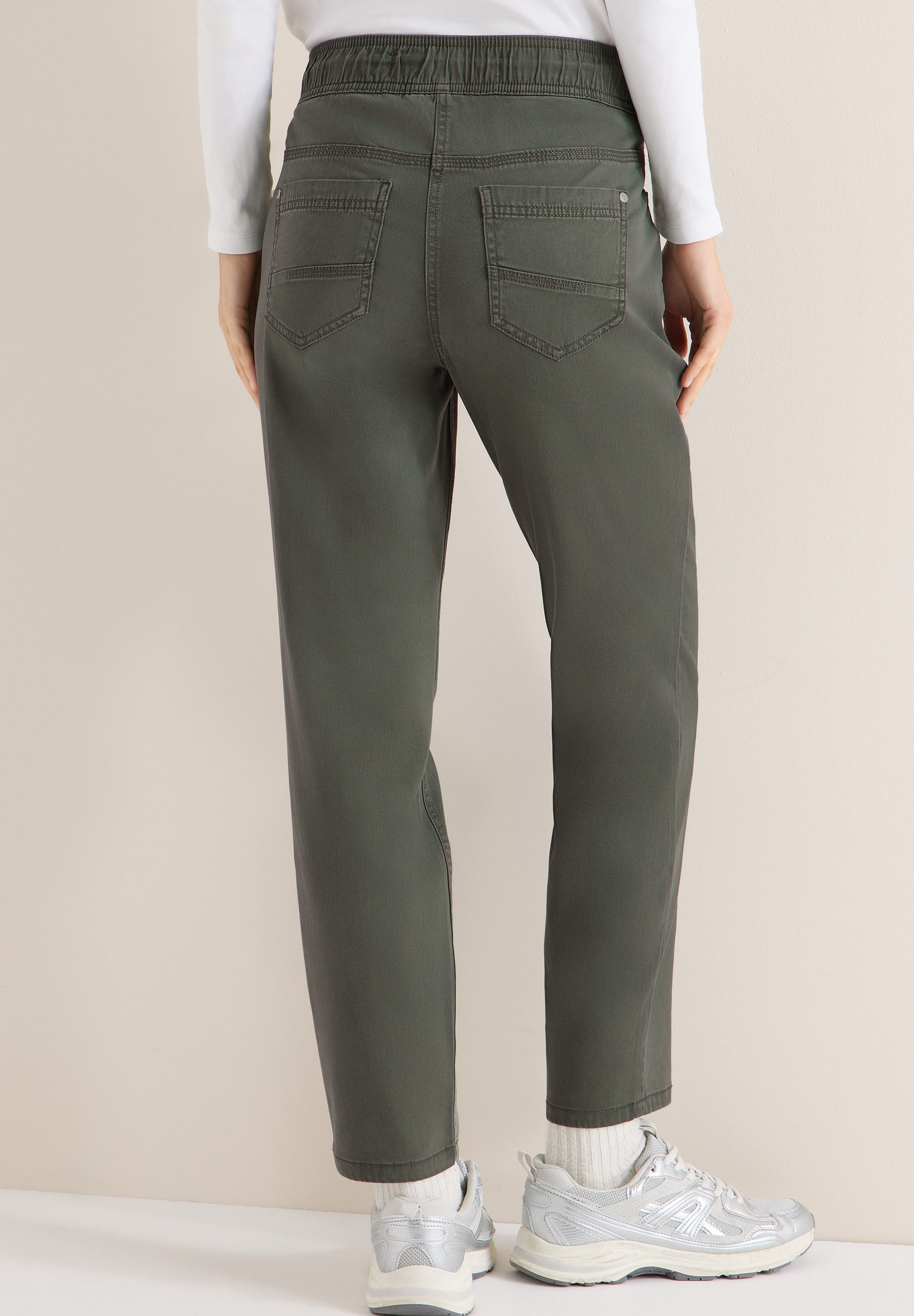 CECIL Stoffhose Style Tracey mit elastischem Bund und Kordelzug günstig online kaufen
