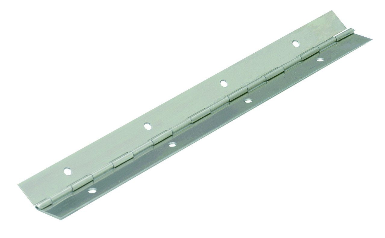 Türbeschlag Hettich Stangenscharnier vernickelt 32 x 1200 mm
