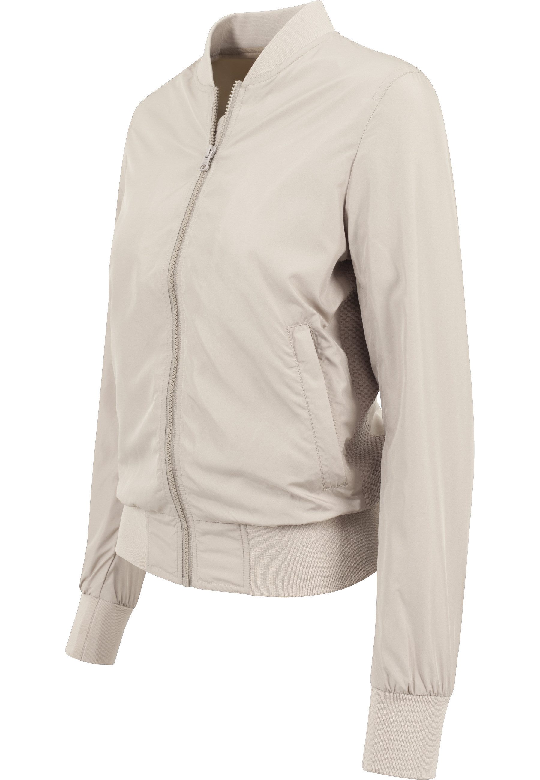 URBAN CLASSICS Allwetterjacke Urban Classics Damen Ladies Light Bomber Jacket (1-St) – Bild 3 von 5