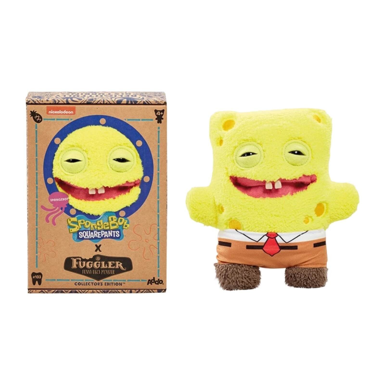 ZURU Plüschfigur ZURU 15701A - Fuggler x Spongebob Schwammkopf 23 cm - Spongebob