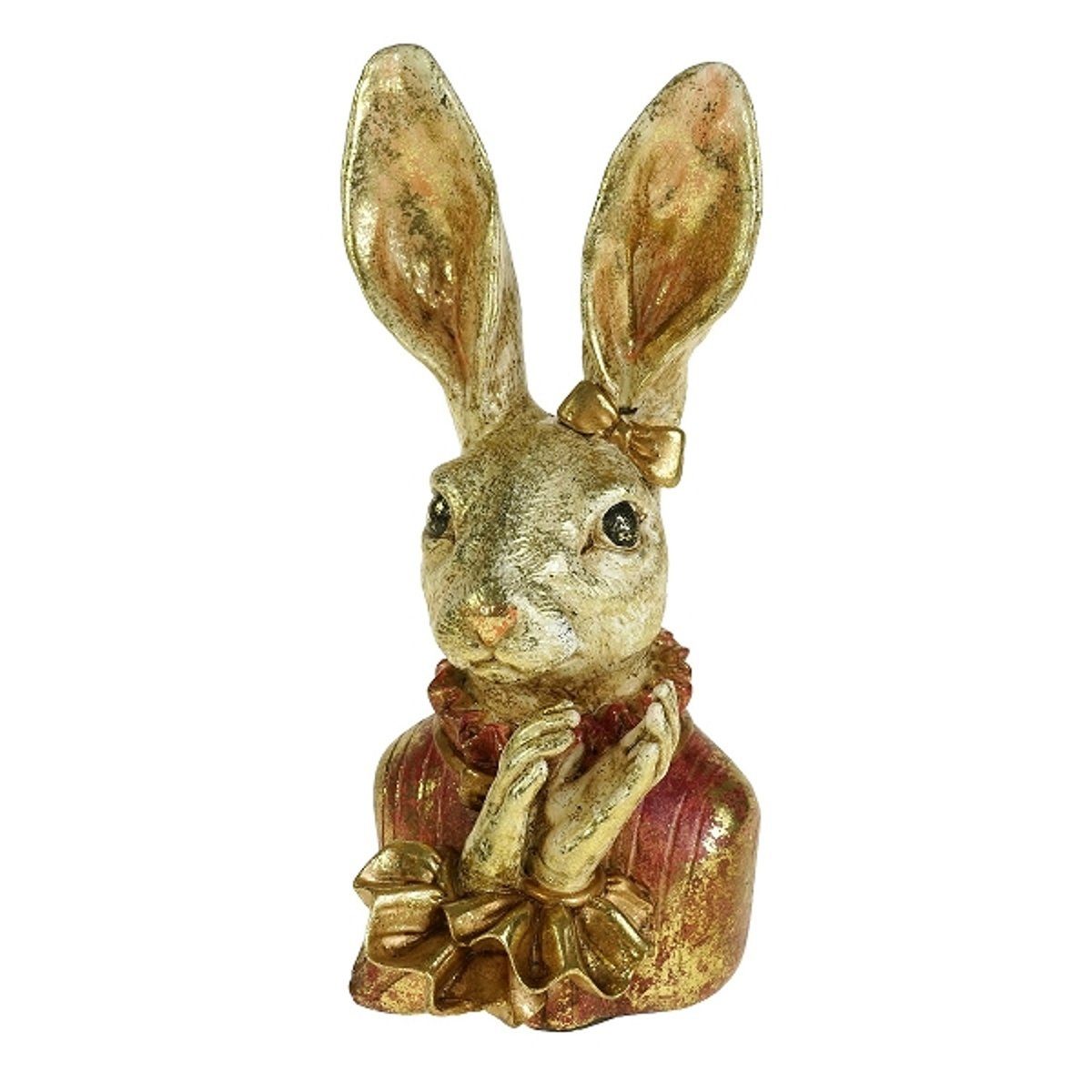 Macosa Home Osterhase Dekohase OStern (Skulptur Oster-Deko Figur), Dekohase Hase Dekofigur Ostern Dekoration Osterschmuck Tischdeko