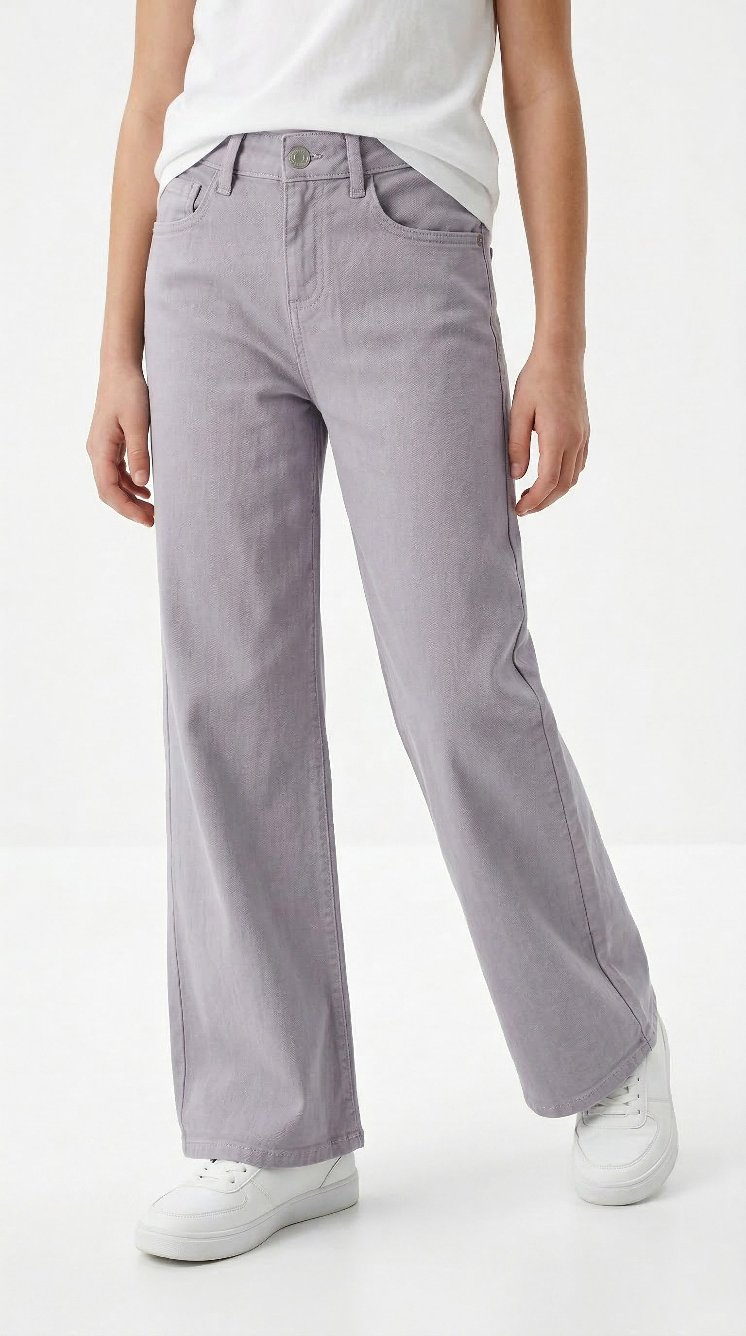 Name It 5-Pocket-Hose NKFROSE WIDE TWI PANT 1115-TP NOOS Baumwollmischung, regular fit, verstellbarer Bund