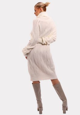 YC Fashion & Style Strickkleid Rollkragen Strickkleid (Kein Set)