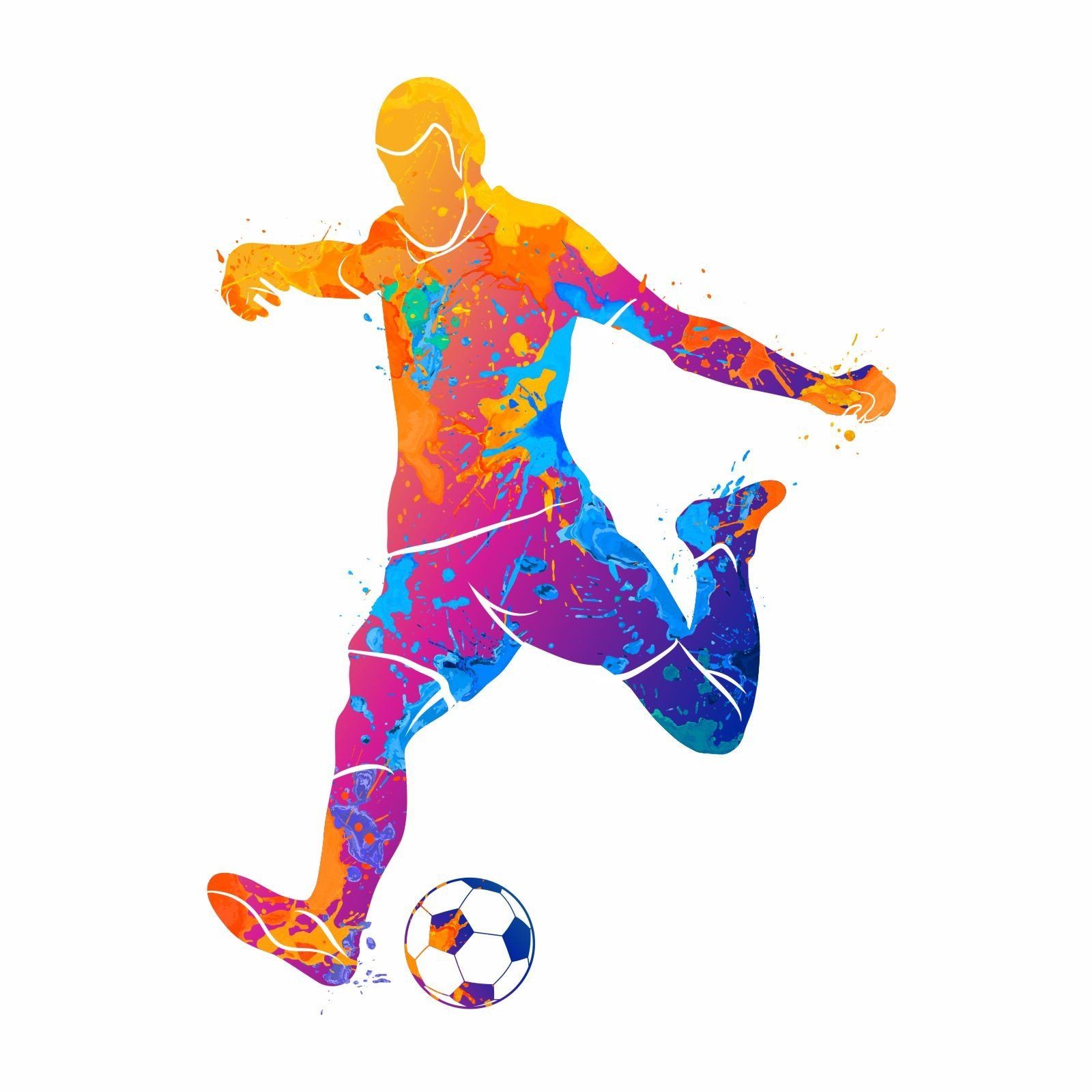 nikima Wandtattoo 111 Wandtattoo Fußball Spieler günstig online kaufen