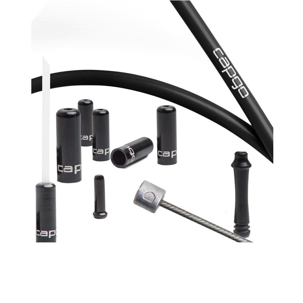 Capgo Schaltzug capgo OL Schaltset 1x lang Shimano/Sram MTB Schwarz - höchste Schaltpe