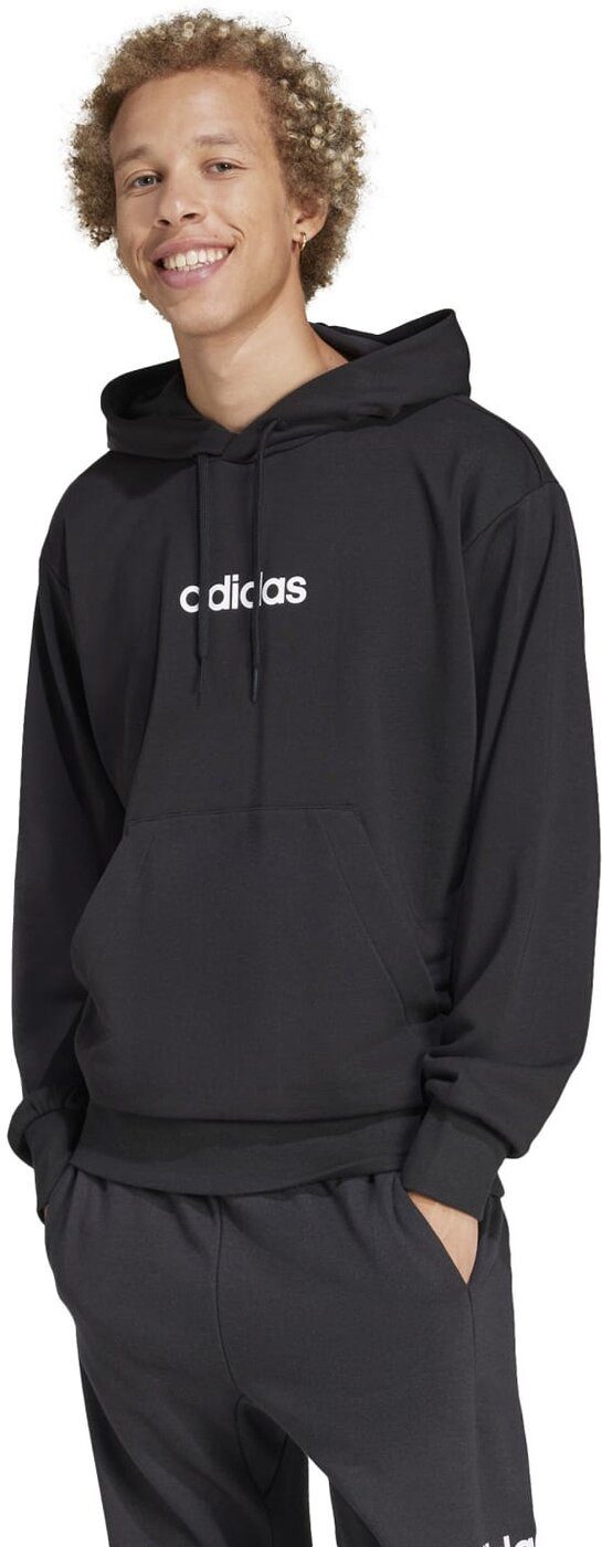adidas Sportswear Kapuzensweatjacke M LIN FT HD BLACK/WHITE