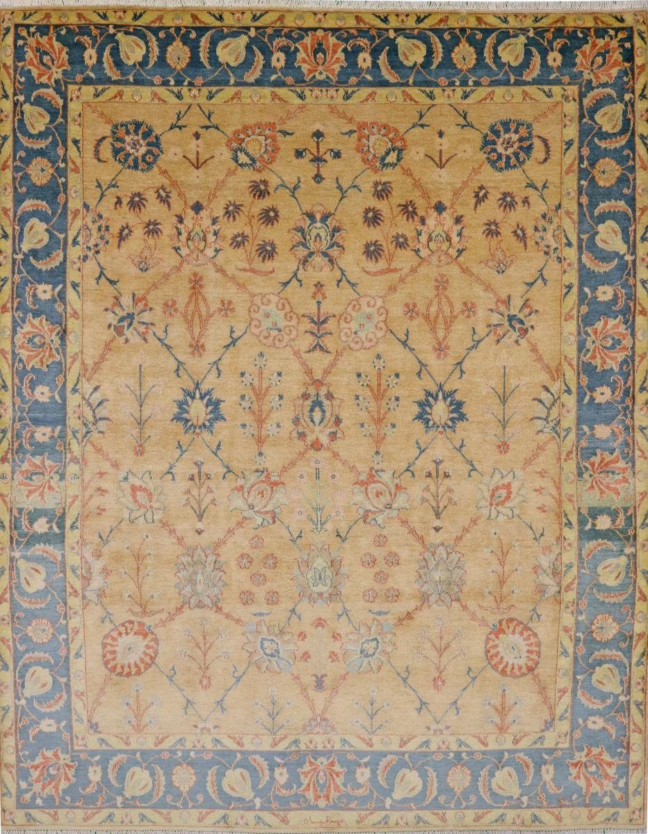 Orientteppich Isfahan Modern 244x309 Handgeknüpfter Orientteppich / Perserteppich, Nain Trading, rechteckig, Höhe: 8 mm | Kurzflor-Teppiche