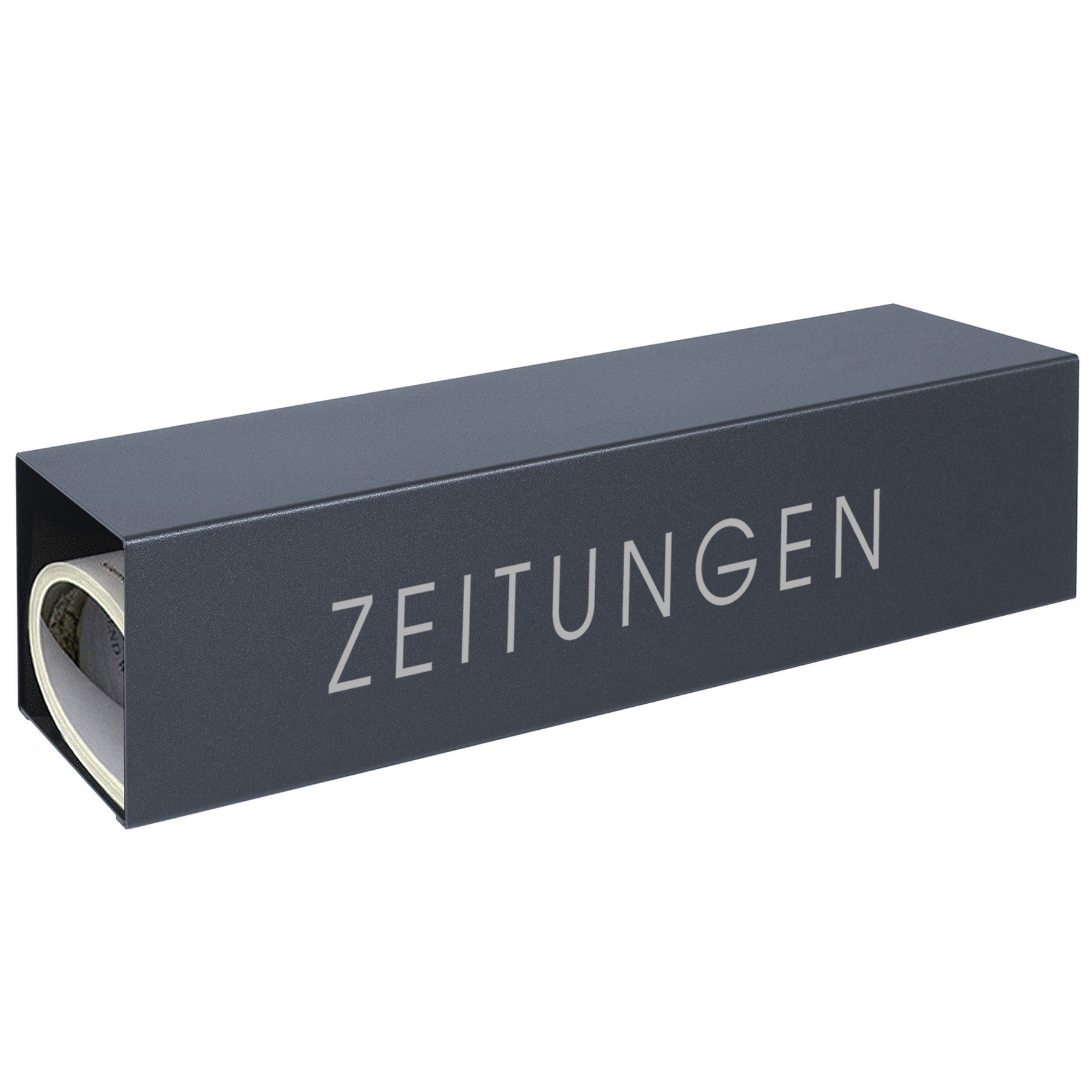 MOCAVI Zeitungsrolle Zeitungsfach "Zeitungen" anthrazit (RAL günstig online kaufen